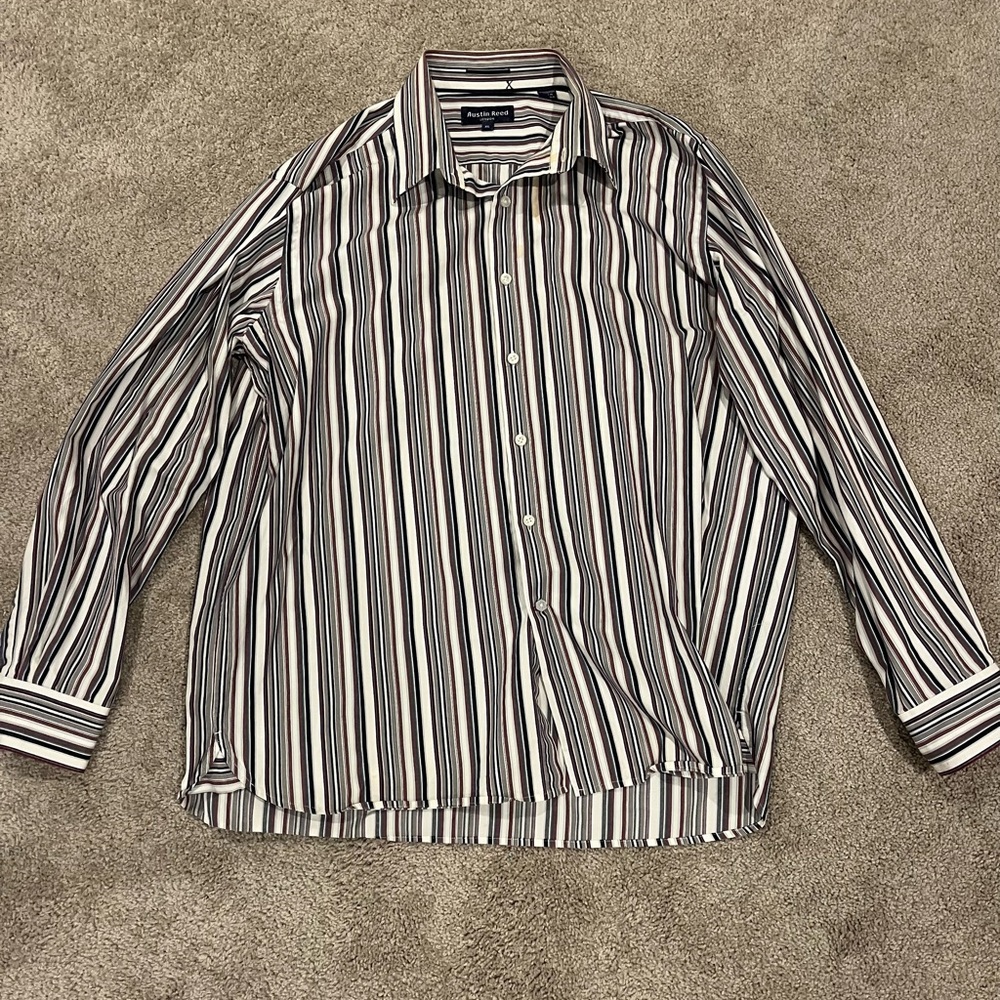 Vintage striped dress shirt.